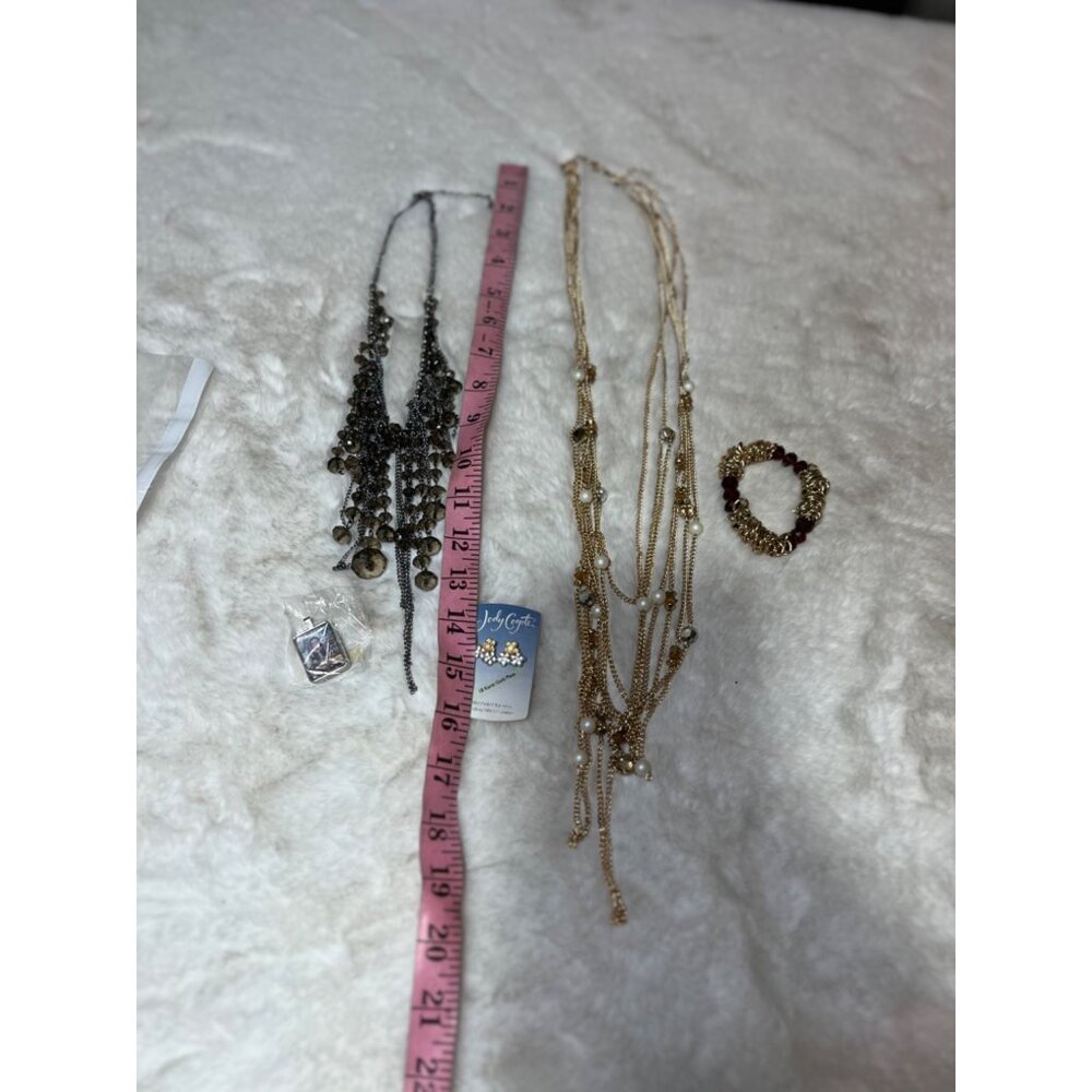 Jody Coyote 18 it good plate earrings, necklace bracelet lot